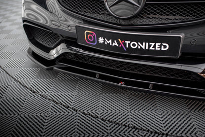 Forreste splitter Mercedes-Benz E63 AMG Sedan W212 Facelift
