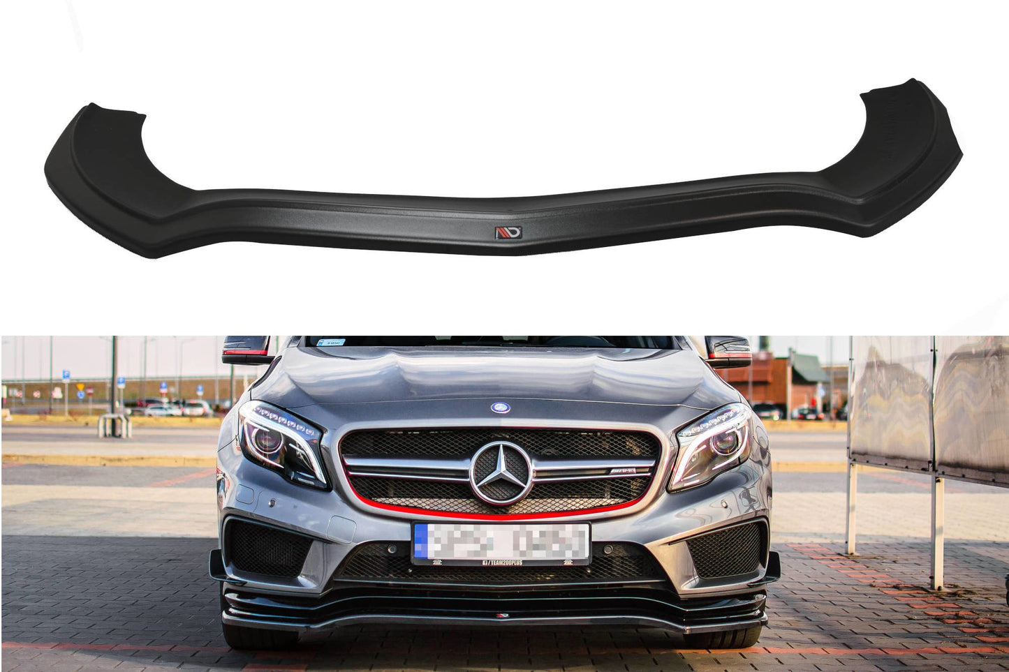 Forreste splitter Mercedes-Benz GLA 45 AMG