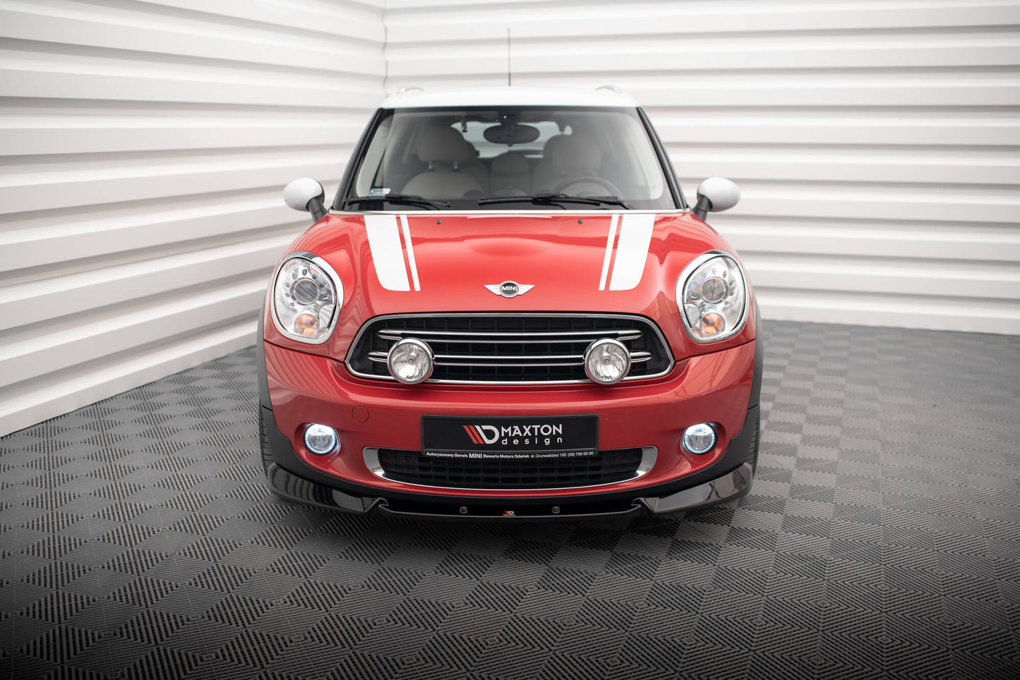 Forreste splitter Mini Cooper Countryman R60 Facelift