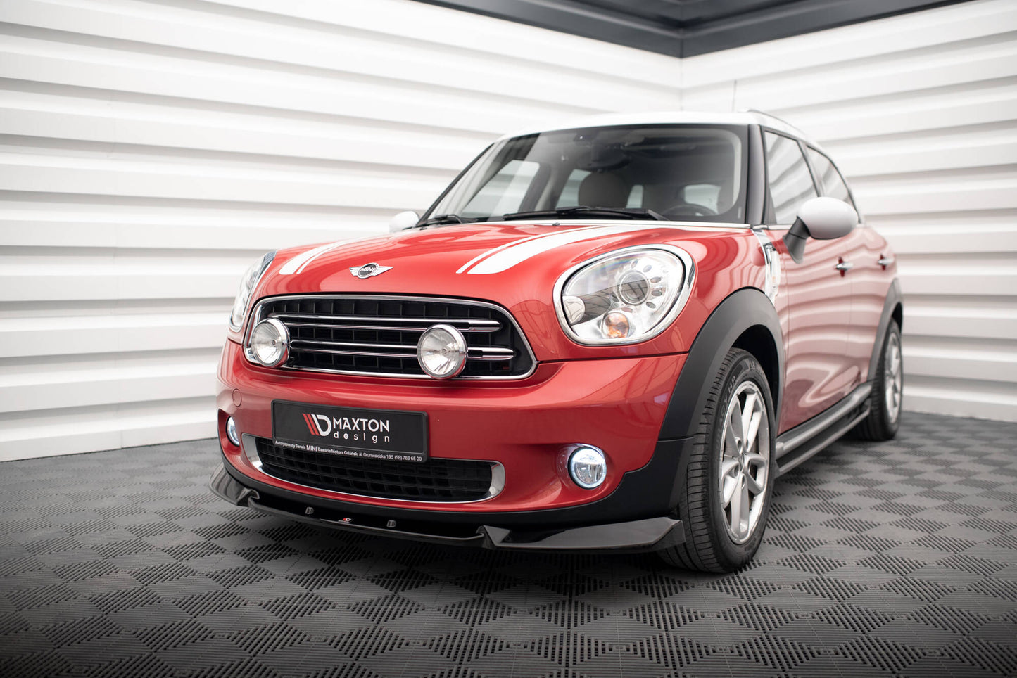 Forreste splitter Mini Cooper Countryman R60 Facelift