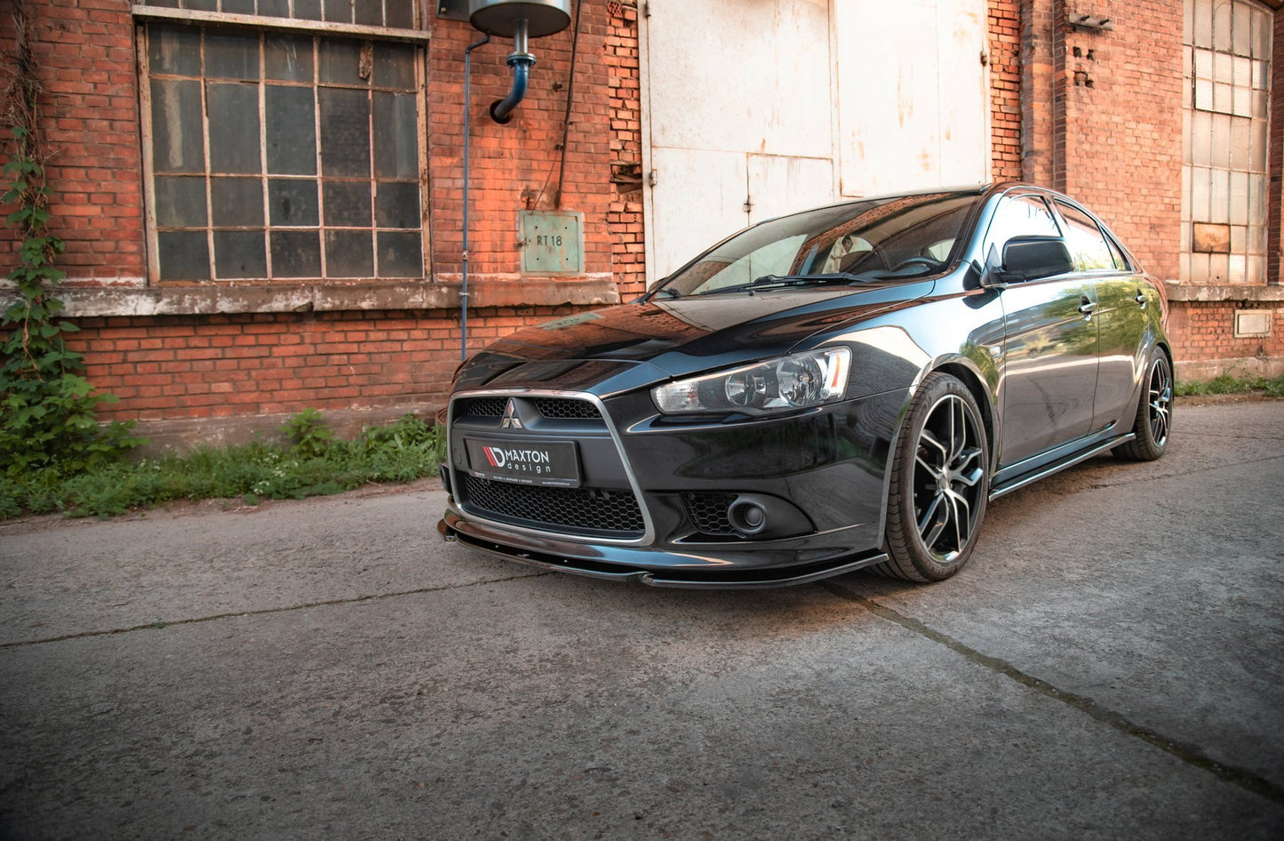 Forreste splitter Mitsubishi Lancer Sportback Mk8
