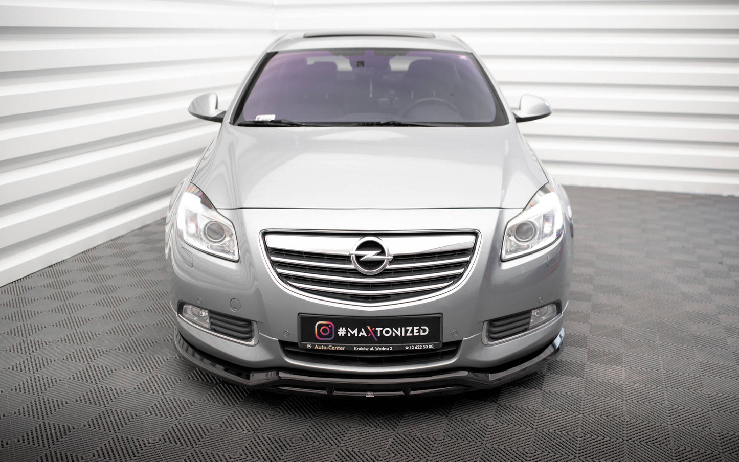 Forreste splitter Opel Insignia OPC-Line Mk1
