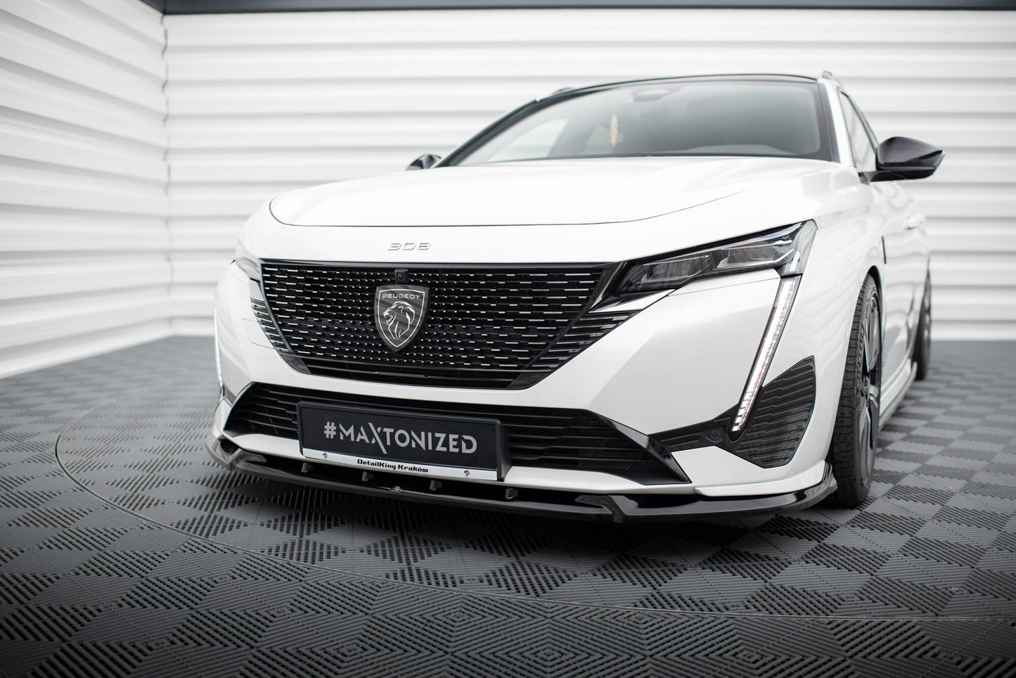 Forreste splitter Peugeot 308 GT Mk3