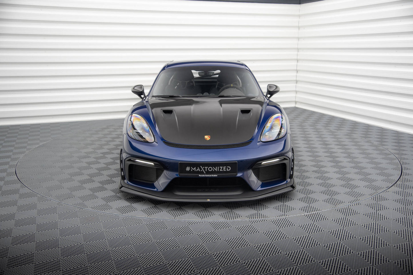 Forreste splitter Porsche 718 Cayman GT4 RS 982c