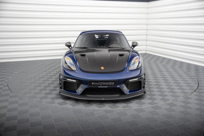Forreste splitter Porsche 718 Cayman GT4 RS 982c