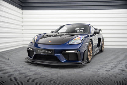 Forreste splitter Porsche 718 Cayman GT4 RS 982c