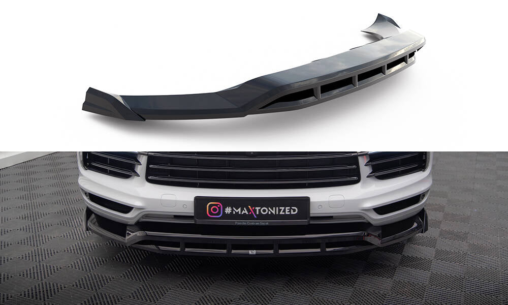 Forreste splitter Porsche Cayenne Coupe / SUV Mk3
