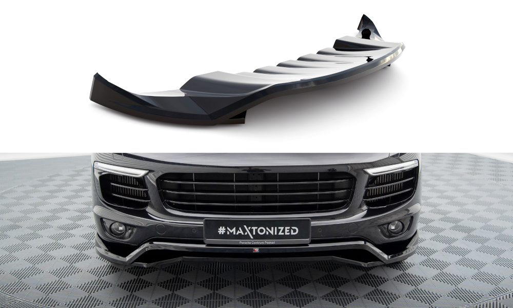 Forreste splitter Porsche Cayenne Mk2 Facelift