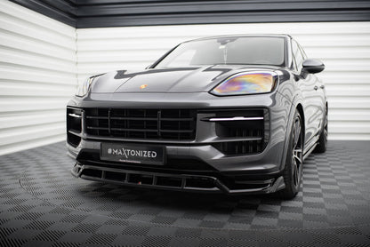 Forreste splitter Porsche Cayenne SUV / Coupe Mk3 Facelift