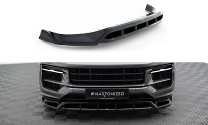 Forreste splitter Porsche Cayenne SUV / Coupe Mk3 Facelift