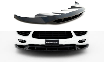 Forreste splitter Porsche Cayenne Turbo / Standard Mk2