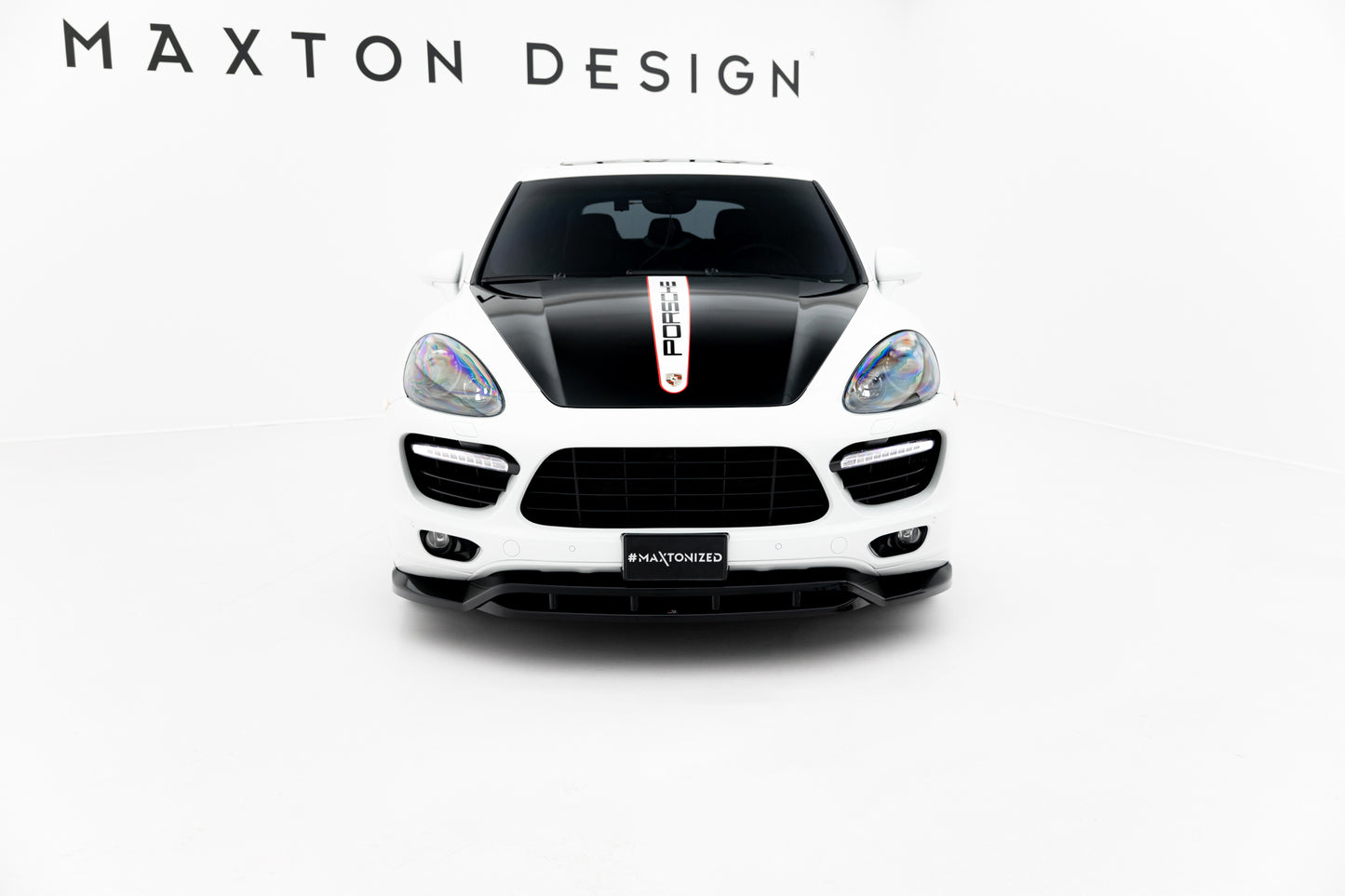 Forreste splitter Porsche Cayenne Turbo / Standard Mk2