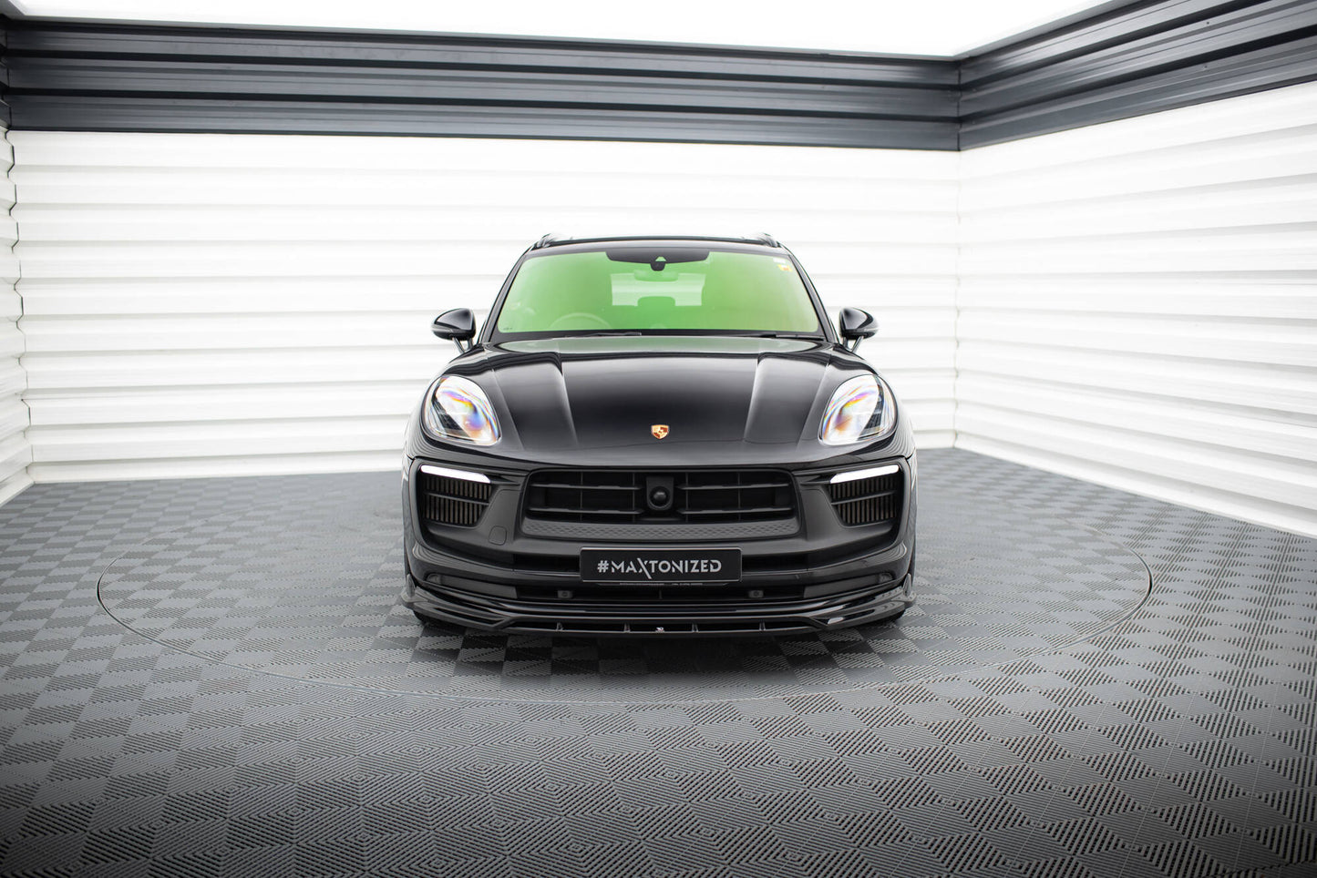 Forreste splitter Porsche Macan GTS Mk1 Facelift 2