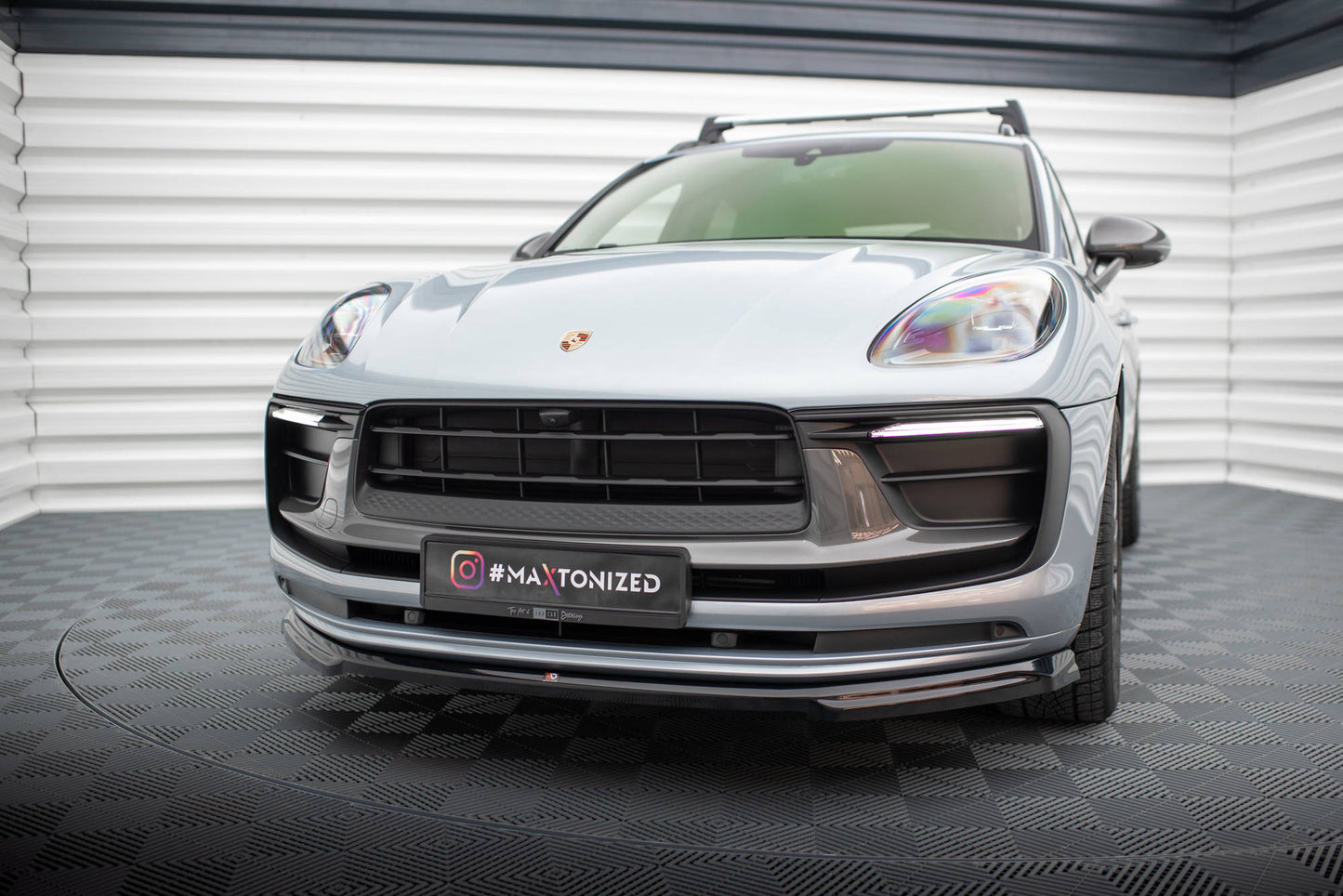Forreste splitter Porsche Macan Mk1 Facelift 2
