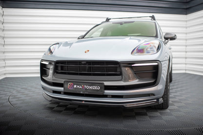Forreste splitter Porsche Macan Mk1 Facelift 2