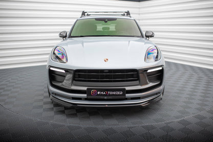 Forreste splitter Porsche Macan Mk1 Facelift 2