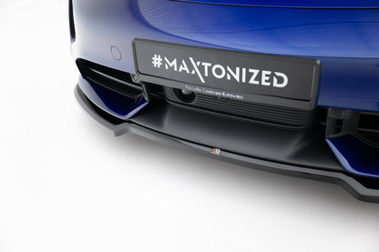 Forreste splitter Porsche Taycan Turbo S Mk1