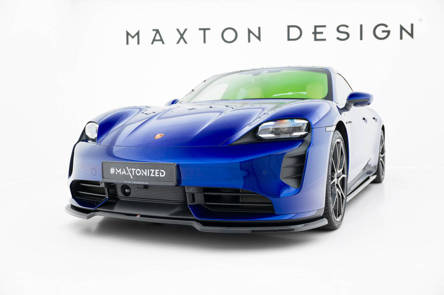 Forreste splitter Porsche Taycan Turbo S Mk1