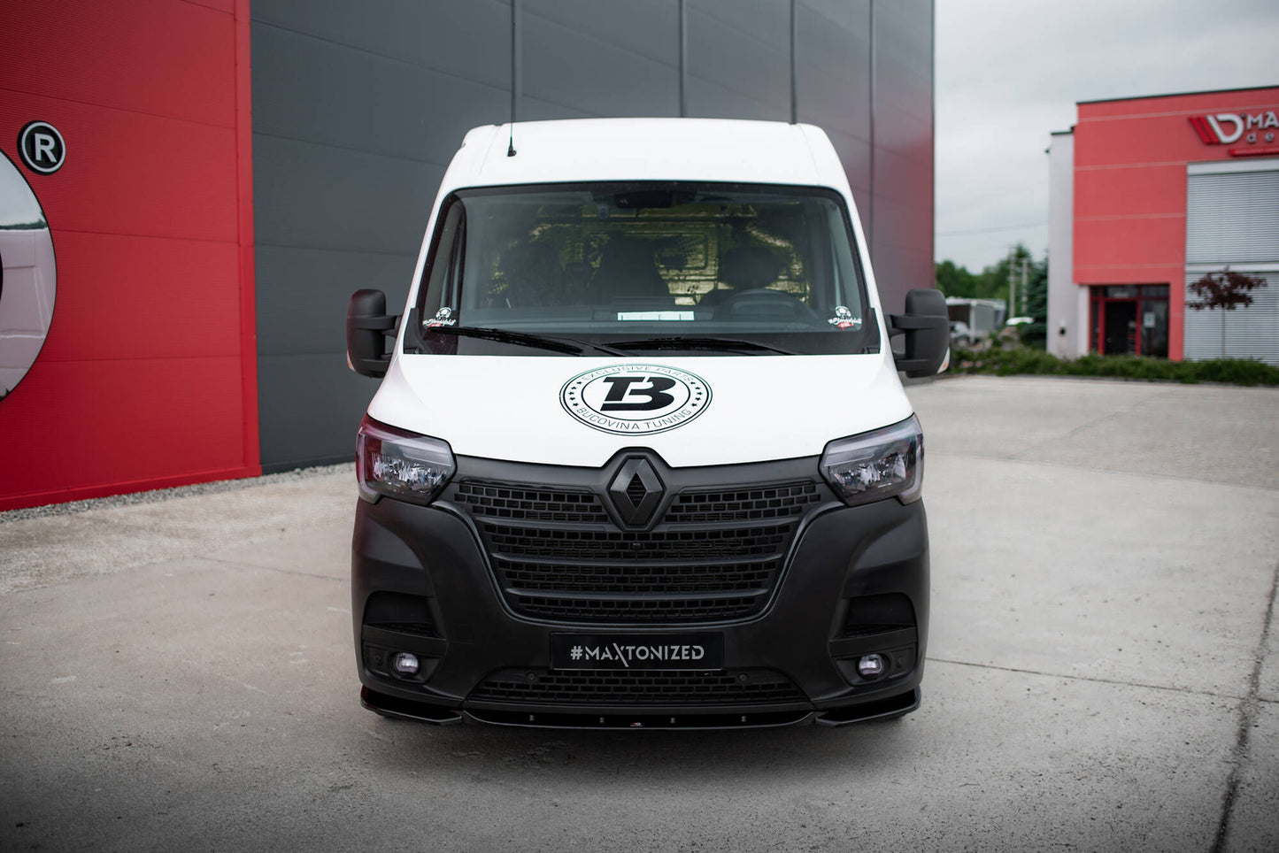 Forreste splitter Renault Master Mk3 Facelift