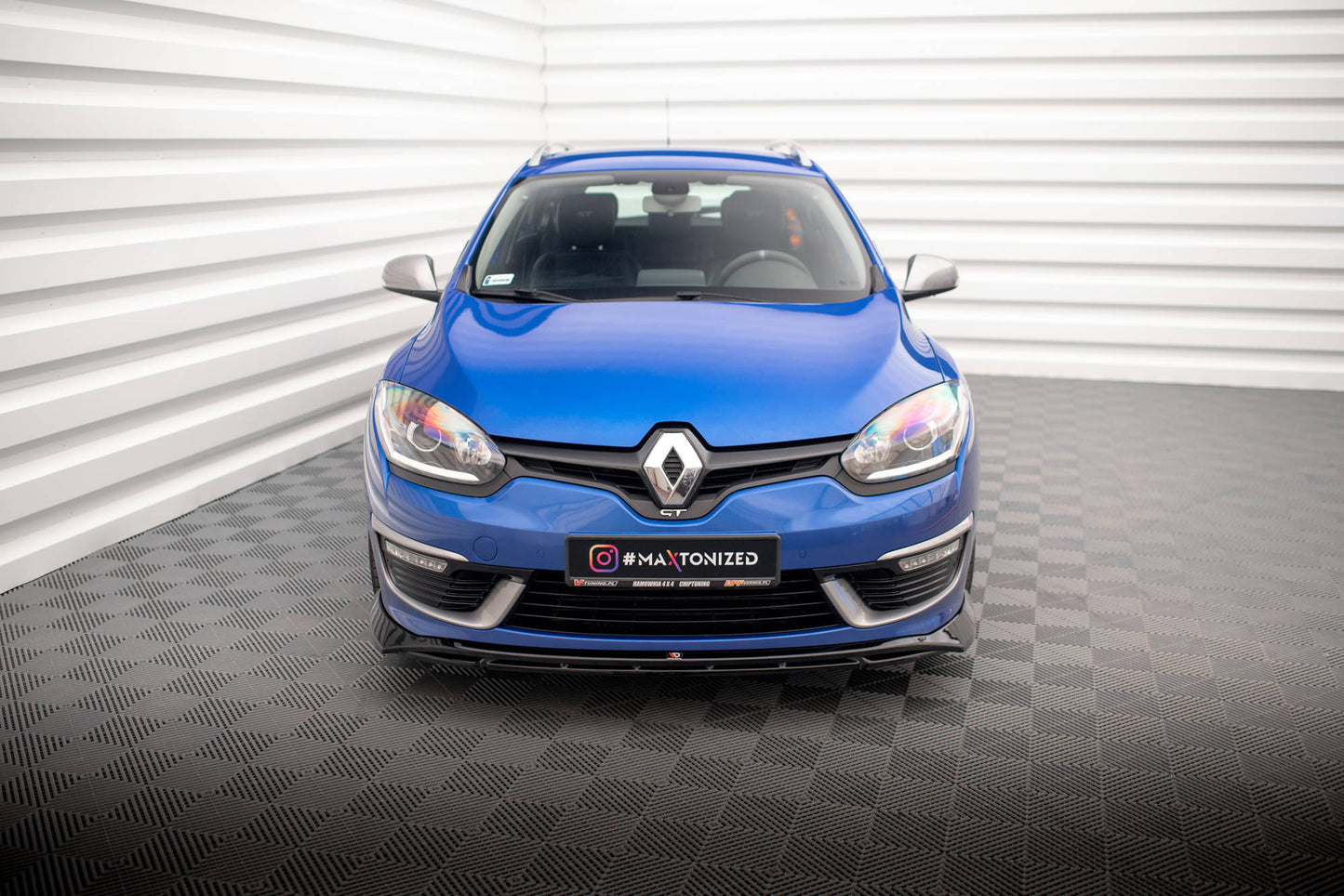Forreste splitter Renault Megane GT Line Grandtour Mk3 Facelift