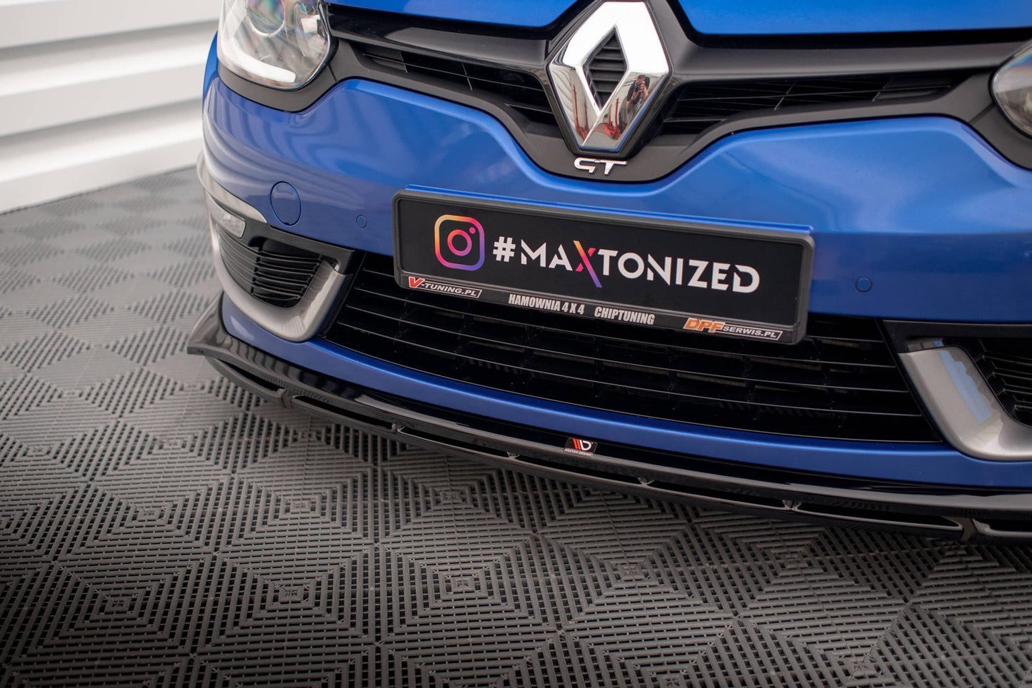 Forreste splitter Renault Megane GT Line Grandtour Mk3 Facelift