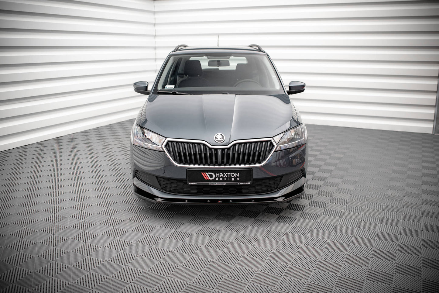 Forreste splitter Skoda Fabia Mk3 Facelift