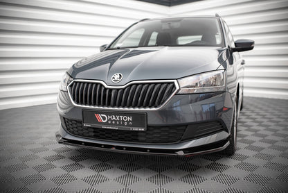 Forreste splitter Skoda Fabia Mk3 Facelift
