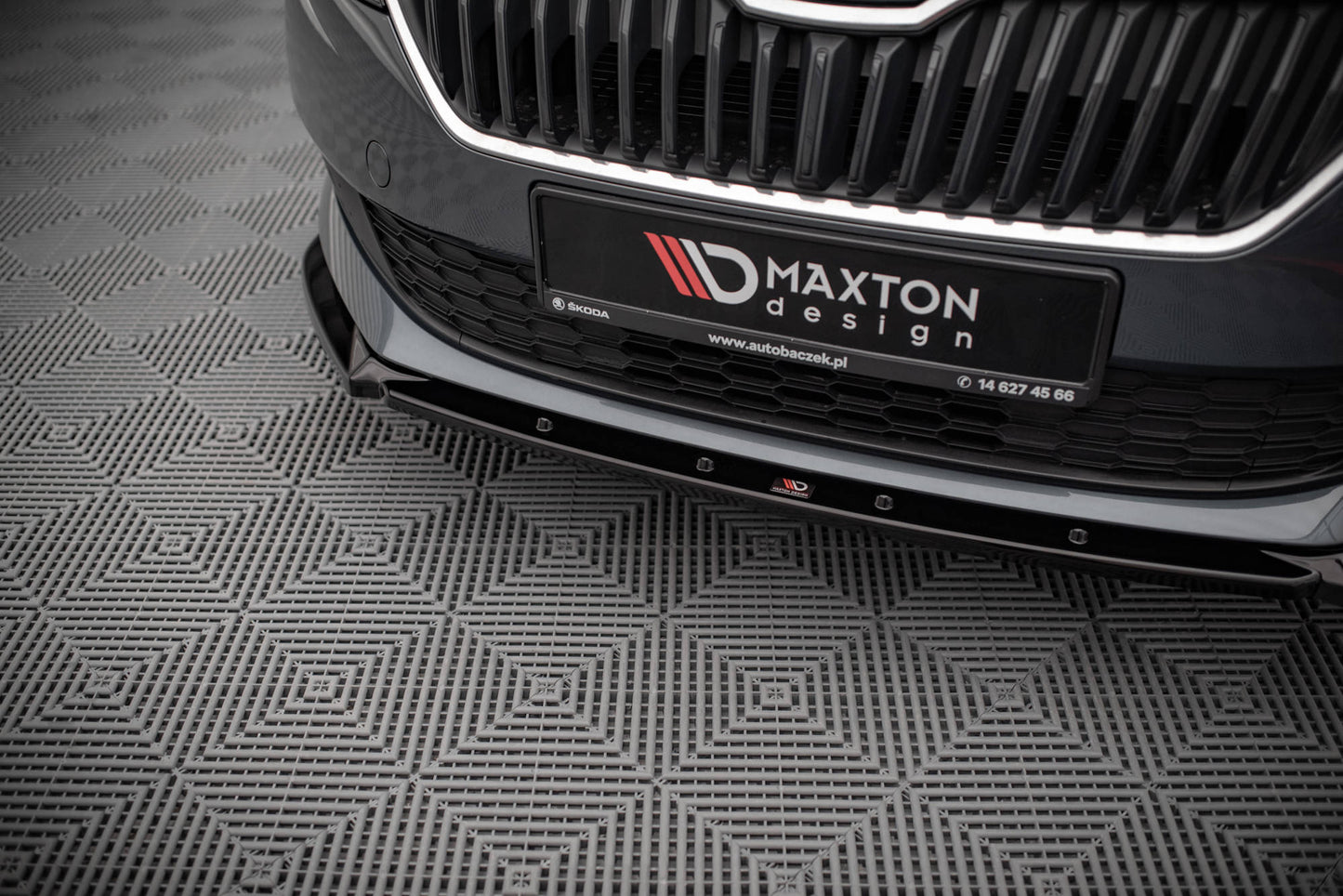 Forreste splitter Skoda Fabia Mk3 Facelift