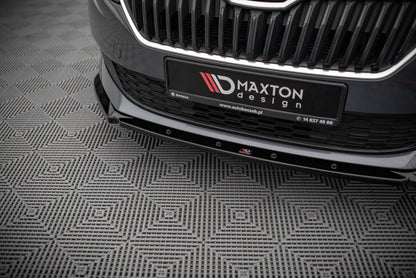 Forreste splitter Skoda Fabia Mk3 Facelift