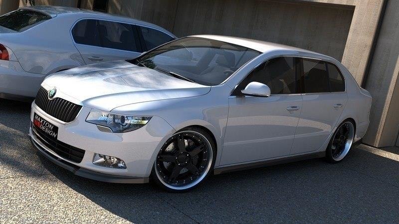 Forreste splitter Skoda Superb Mk2