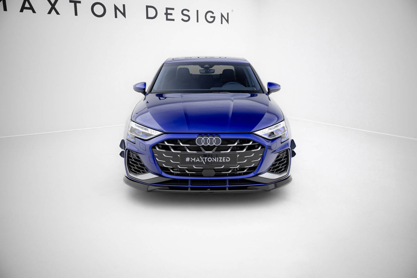 Forreste splitter V.1 Audi A3 S-Line Sedan / S3 Sedan 8Y Facelift