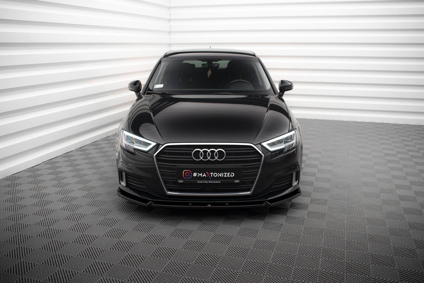 Forreste splitter V.1 Audi A3 Sportback 8V Facelift