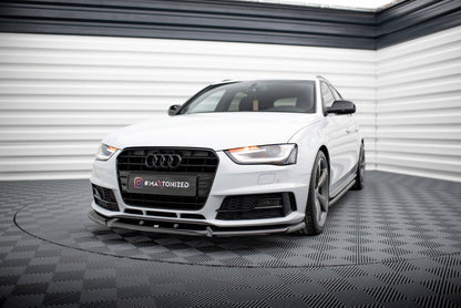 Forreste splitter V.1 Audi A4 Competition B8 Facelift