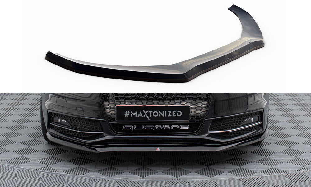 Forreste splitter V.1 Audi A4 S-Line / S4 B8 Facelift