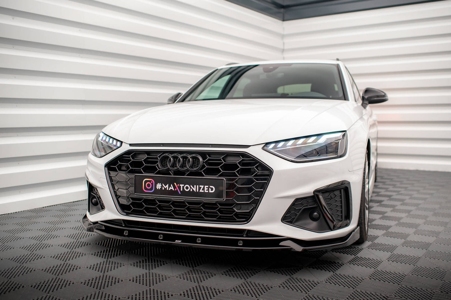 Forreste splitter V.1 Audi A4 S-Line / S4 B9 Facelift