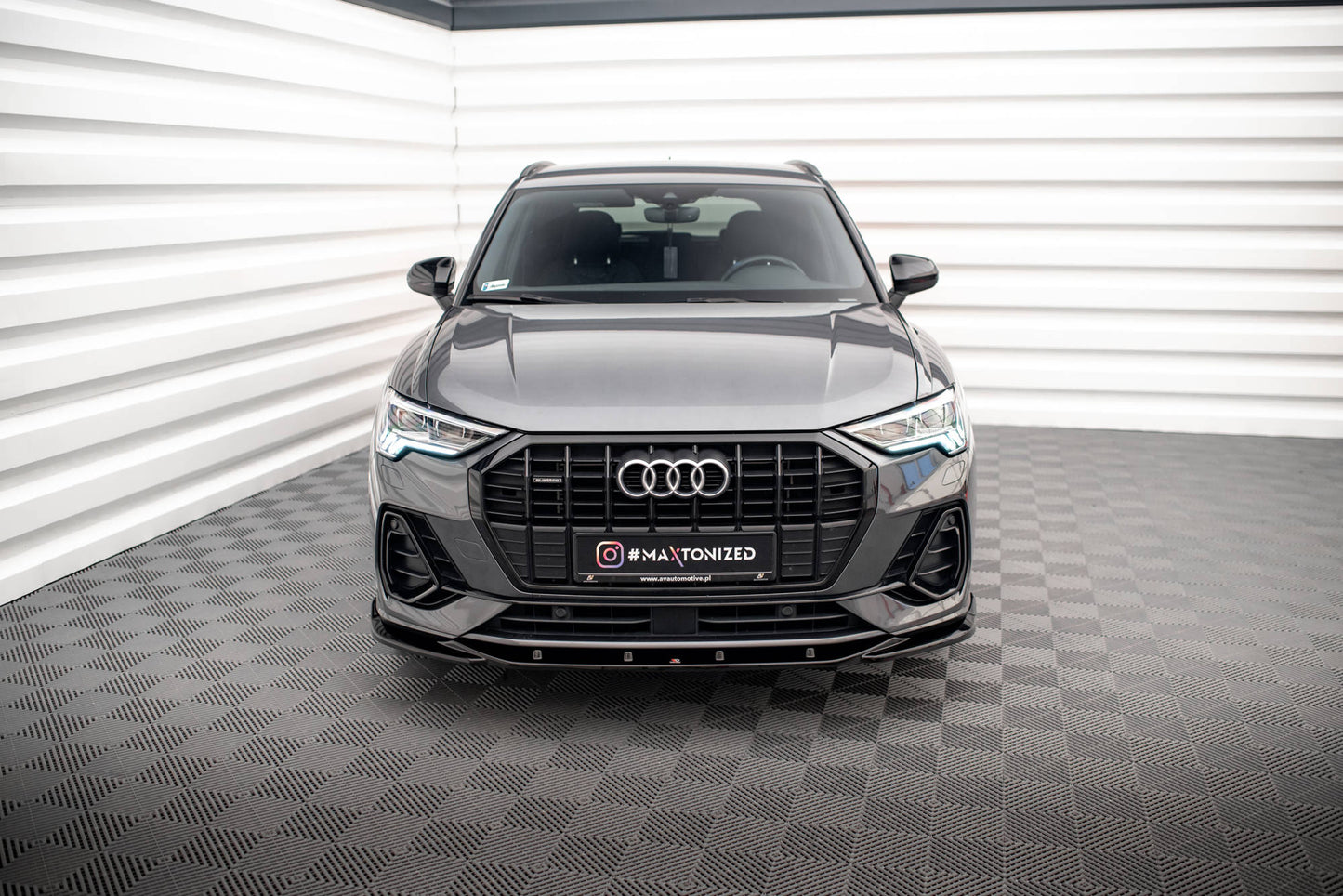 Forreste splitter V.1 Audi Q3 S-Line F3