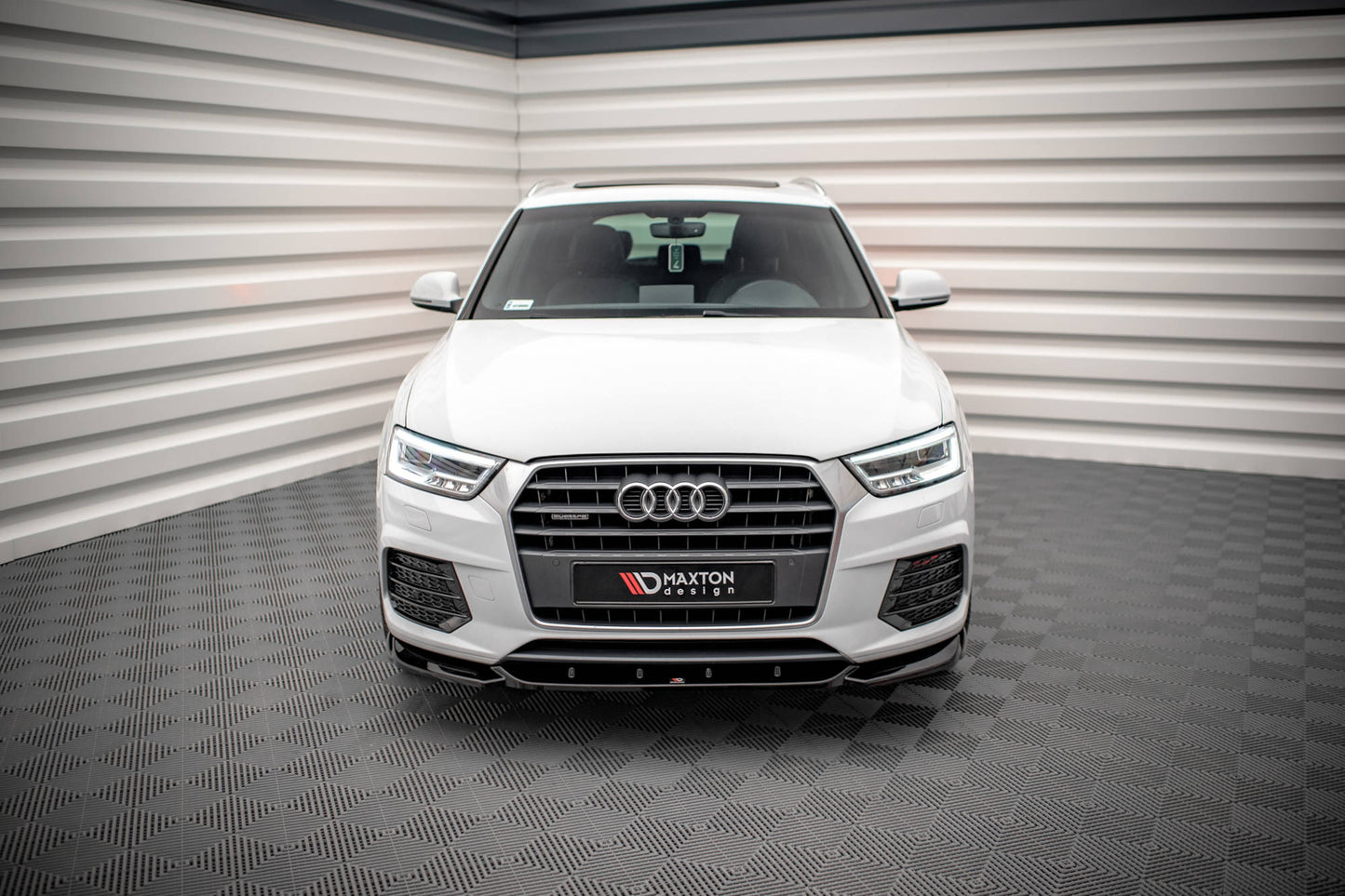 Forreste splitter V.1 Audi Q3 Sport 8U Facelift