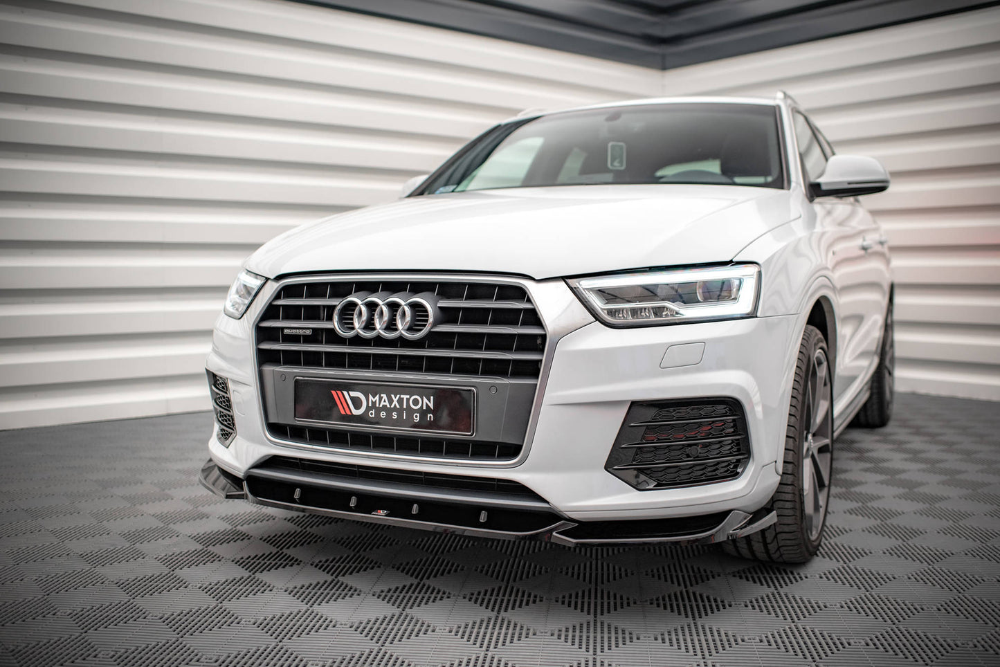 Forreste splitter V.1 Audi Q3 Sport 8U Facelift
