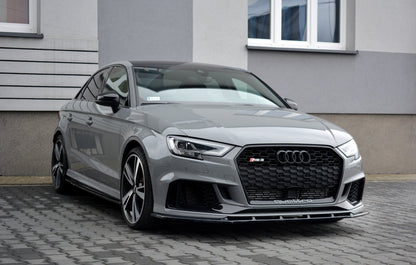 Forreste splitter V.1 Audi RS3 8V FL Sedan