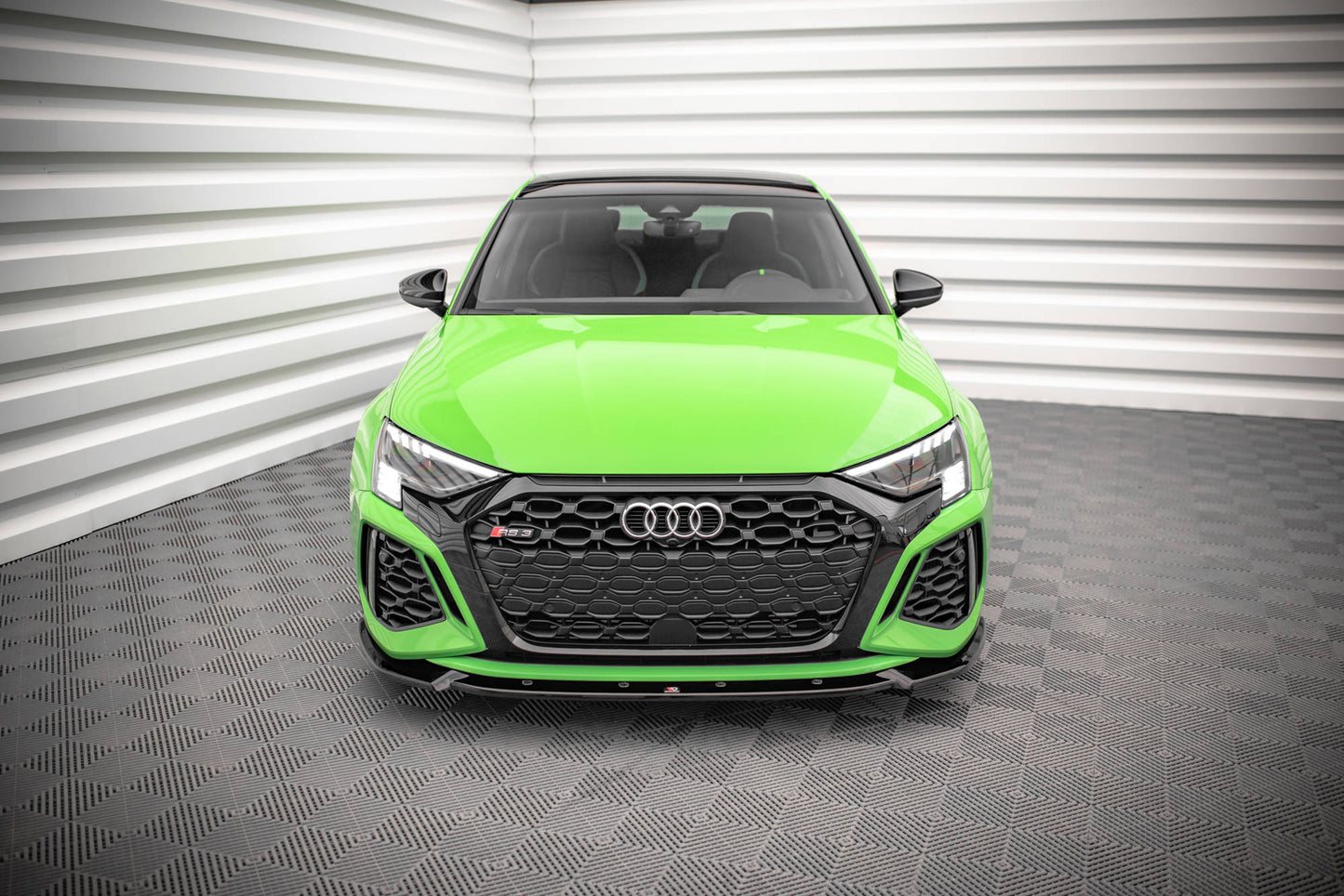Forreste splitter V.1 Audi RS3 Sedan 8Y