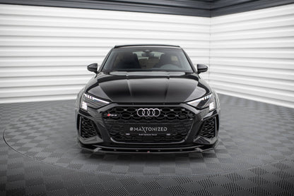 Forreste splitter V.1 Audi RS3 Sportback 8Y