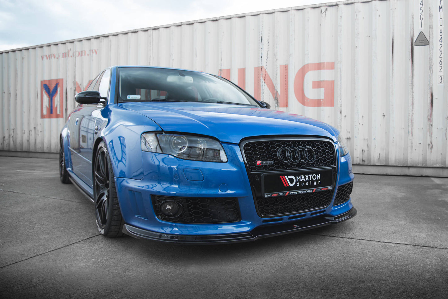 Forreste splitter V.1 Audi RS4 B7