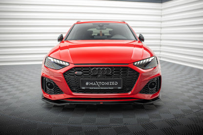 Forreste splitter V.1 Audi RS4 B9 Facelift
