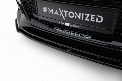 Forreste splitter V.1 Audi RS5 Coupe / Sportback F5