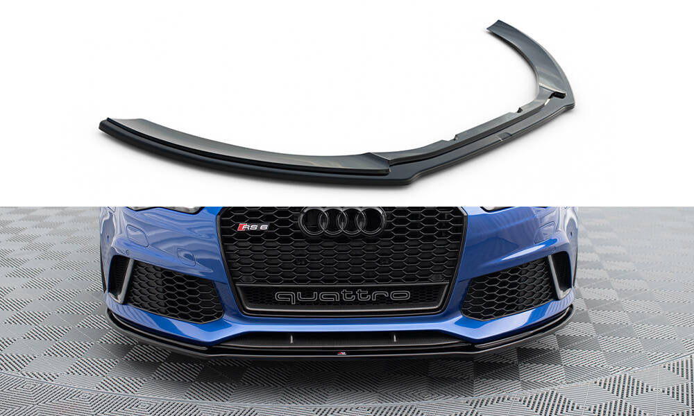 Forreste splitter V.1 Audi RS6 C7 / C7 Facelift