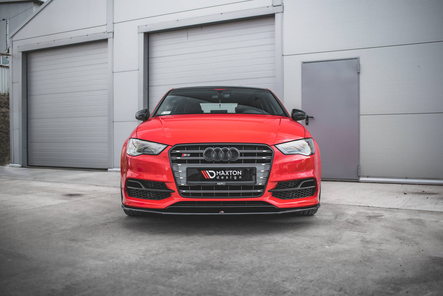 Forreste splitter V.1 Audi S3 / A3 S-Line 8V Sedan / Cabrio