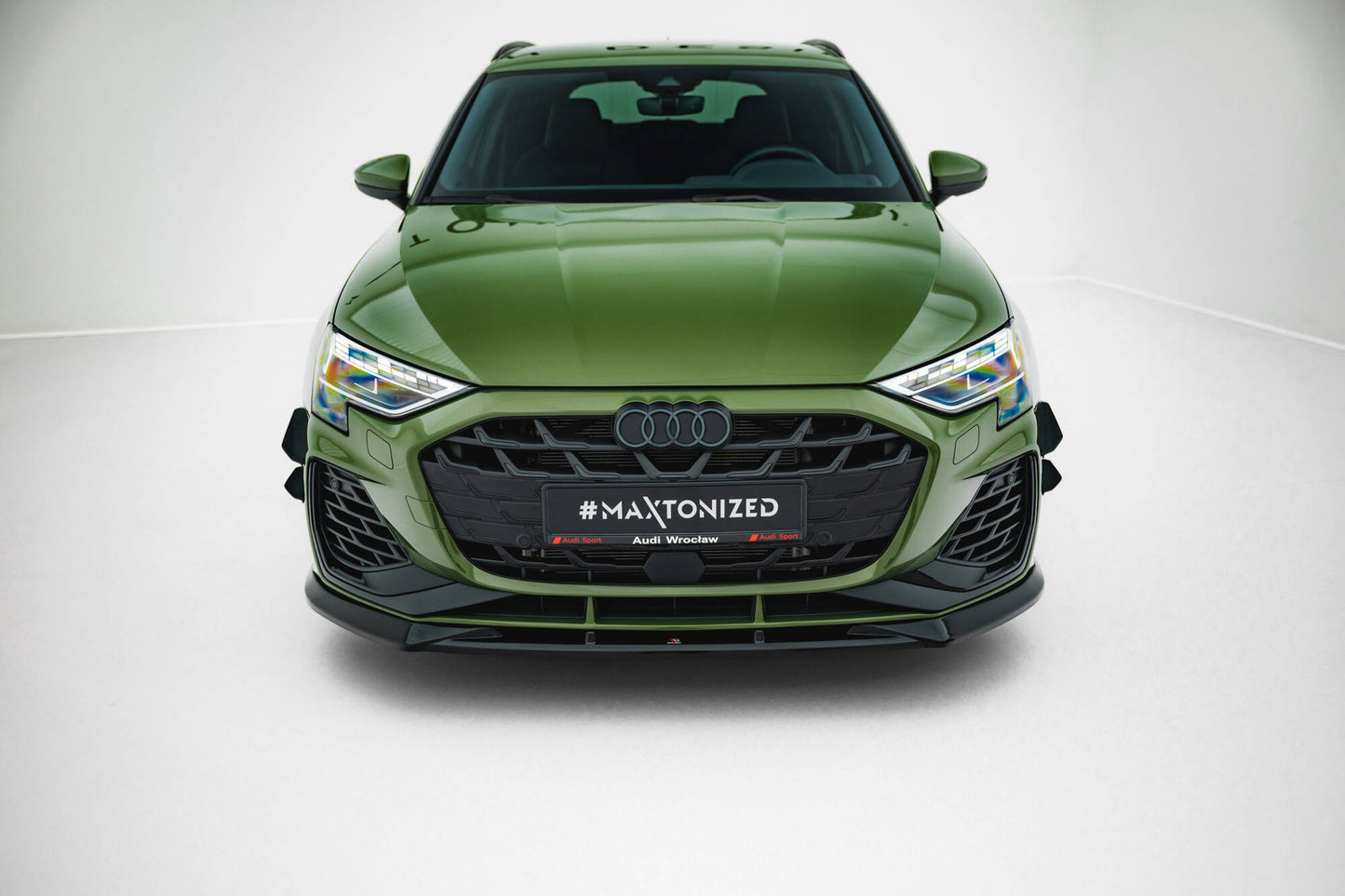 Forreste splitter V.1 Audi S3 Sportback / A3 S-line Sportback 8Y Facelift