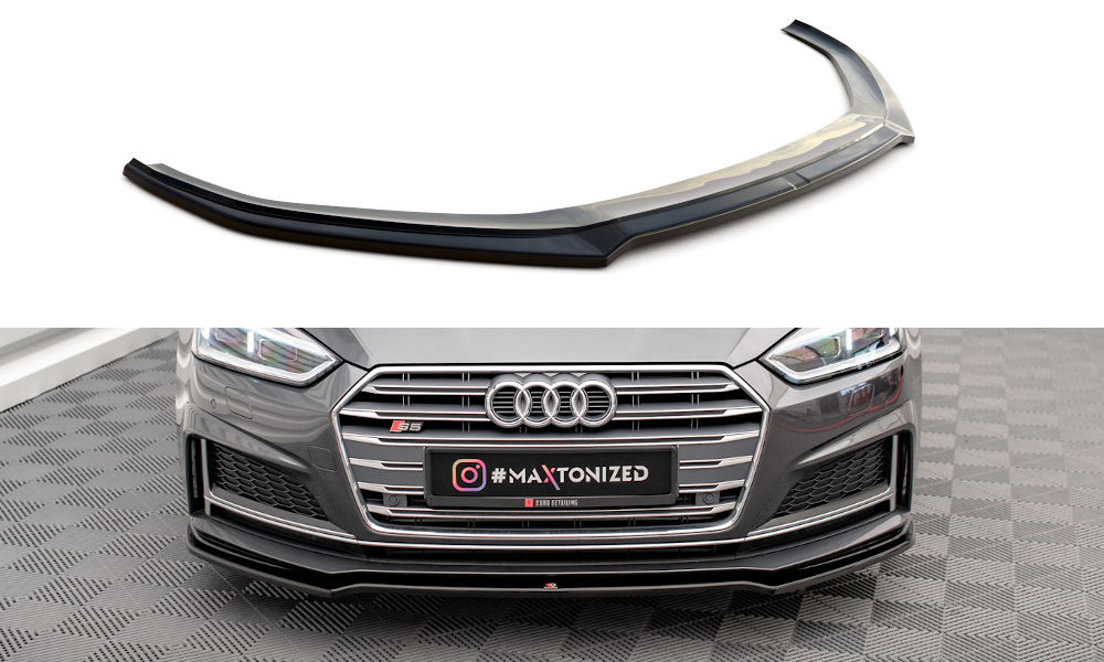 Forreste splitter V.1 Audi S5 / A5 S-Line F5 Coupe / Sportback