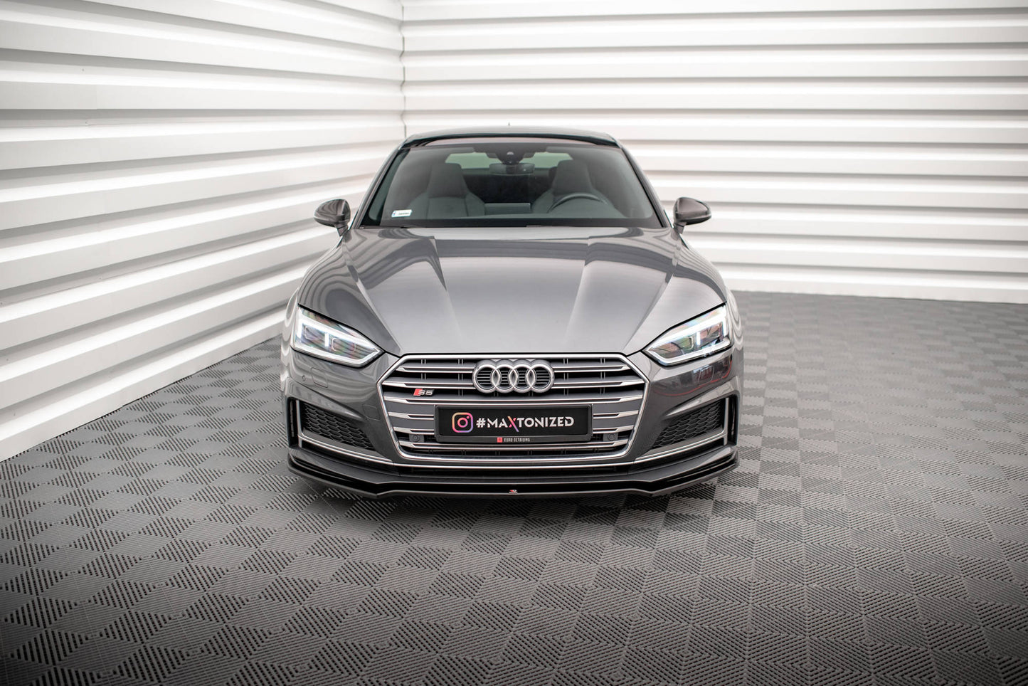 Forreste splitter V.1 Audi S5 / A5 S-Line F5 Coupe / Sportback