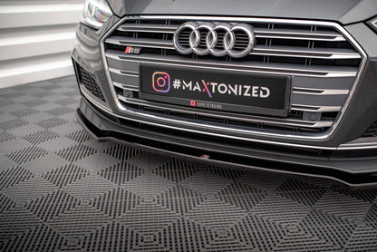 Forreste splitter V.1 Audi S5 / A5 S-Line F5 Coupe / Sportback